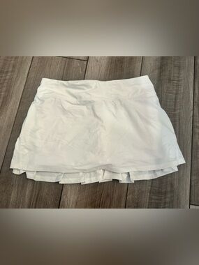 lululemon athletica White Layered Tennis Skort